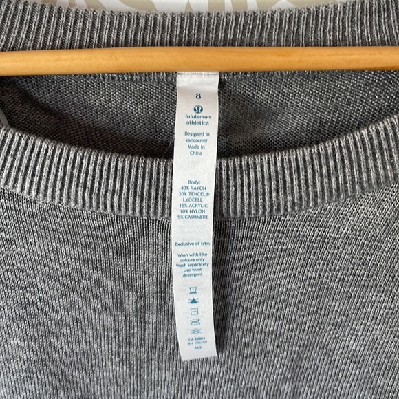 Lululemon Cashmere Blend Tunic Sweater - Picture 2 of 7